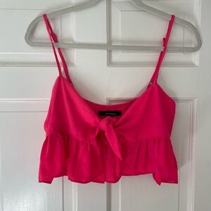 Hot Pink Crop Top